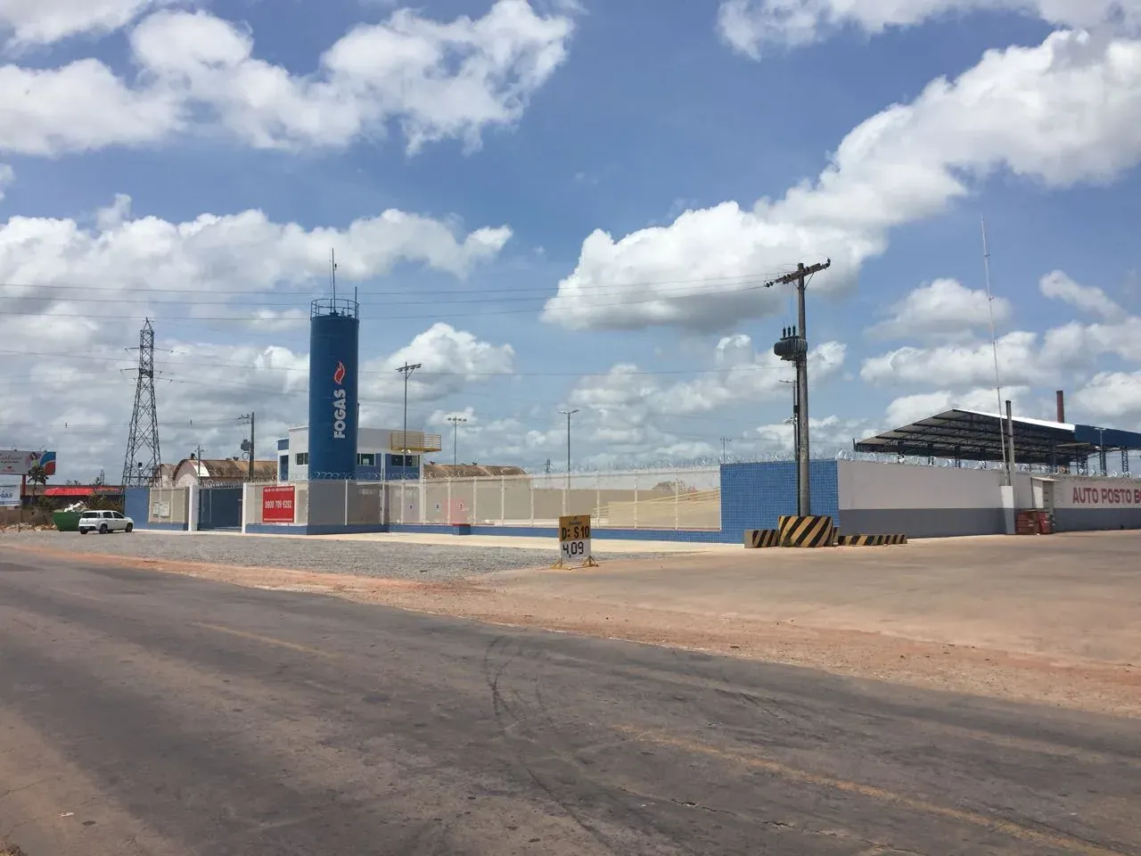 Base de Envasamento Fogás, Macapá — registro fotográfico de obra — Macapá/AP — foto 5 de 6