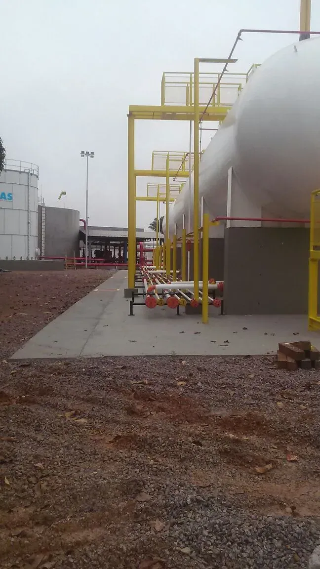 Base de envasamento Fogás – Rio Branco — registro fotográfico de obra — Rio Branco/AC — foto 5 de 14