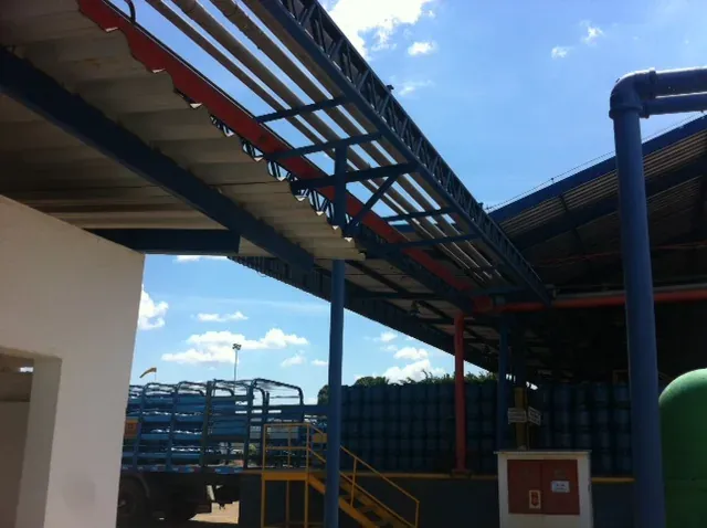 Base de envasamento Fogás – Rio Branco — registro fotográfico de obra — Rio Branco/AC — foto 8 de 14