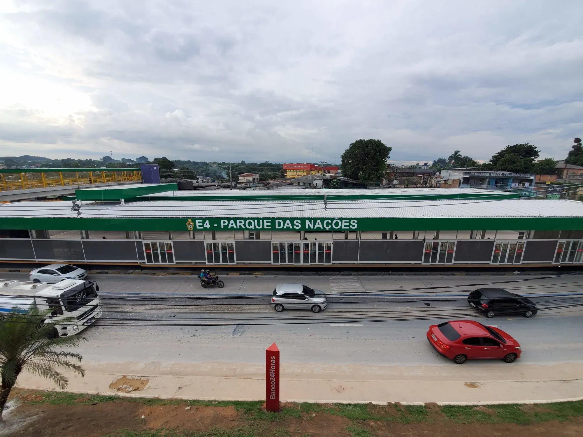 Estação Wilson Wolter Filho (E3) – Santos Dumont — registro fotográfico de obra — Manaus/AM — foto 4 de 5