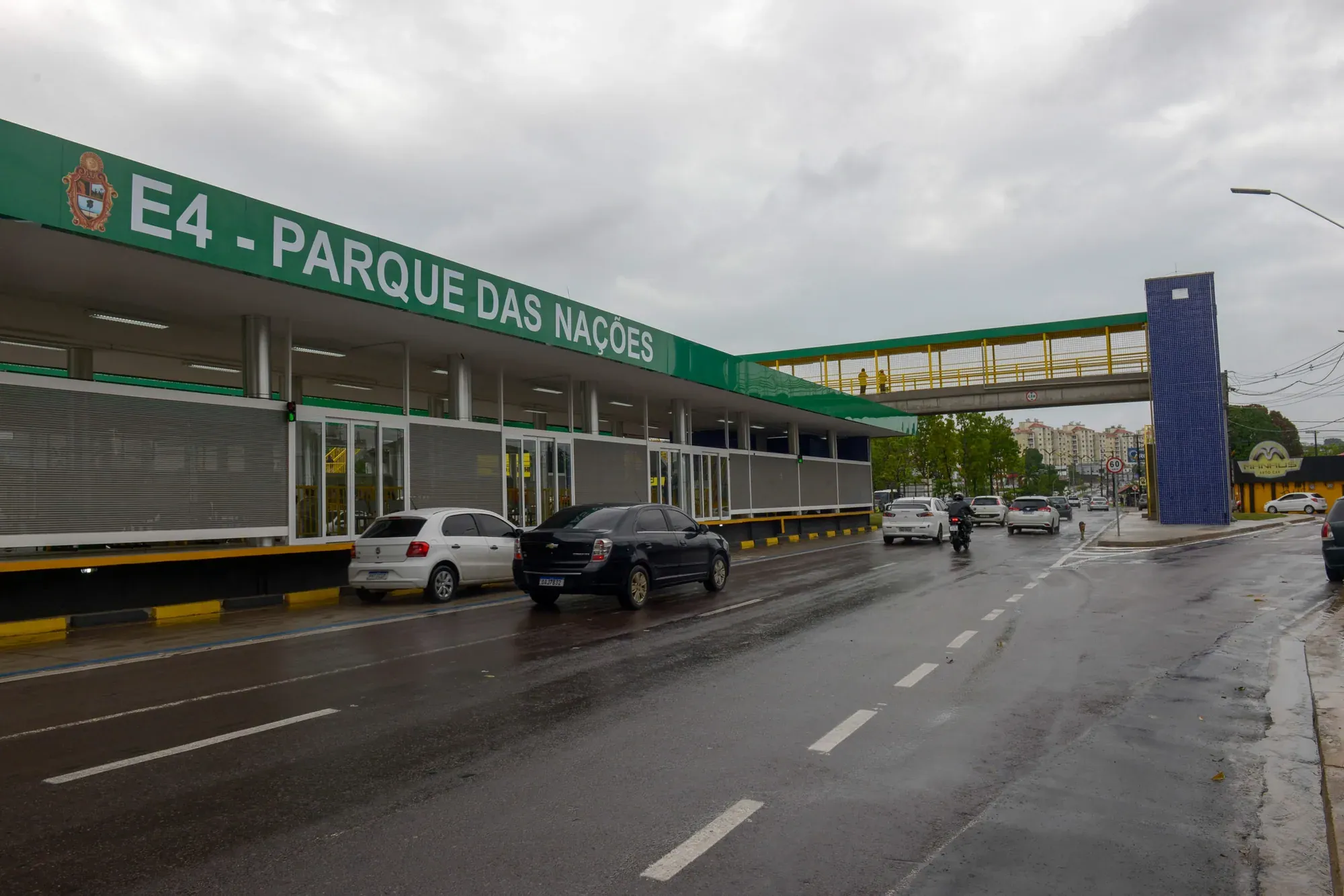 prefeito inaugura estao de transferncia parque das naes zona norte o — foto 2 de 5