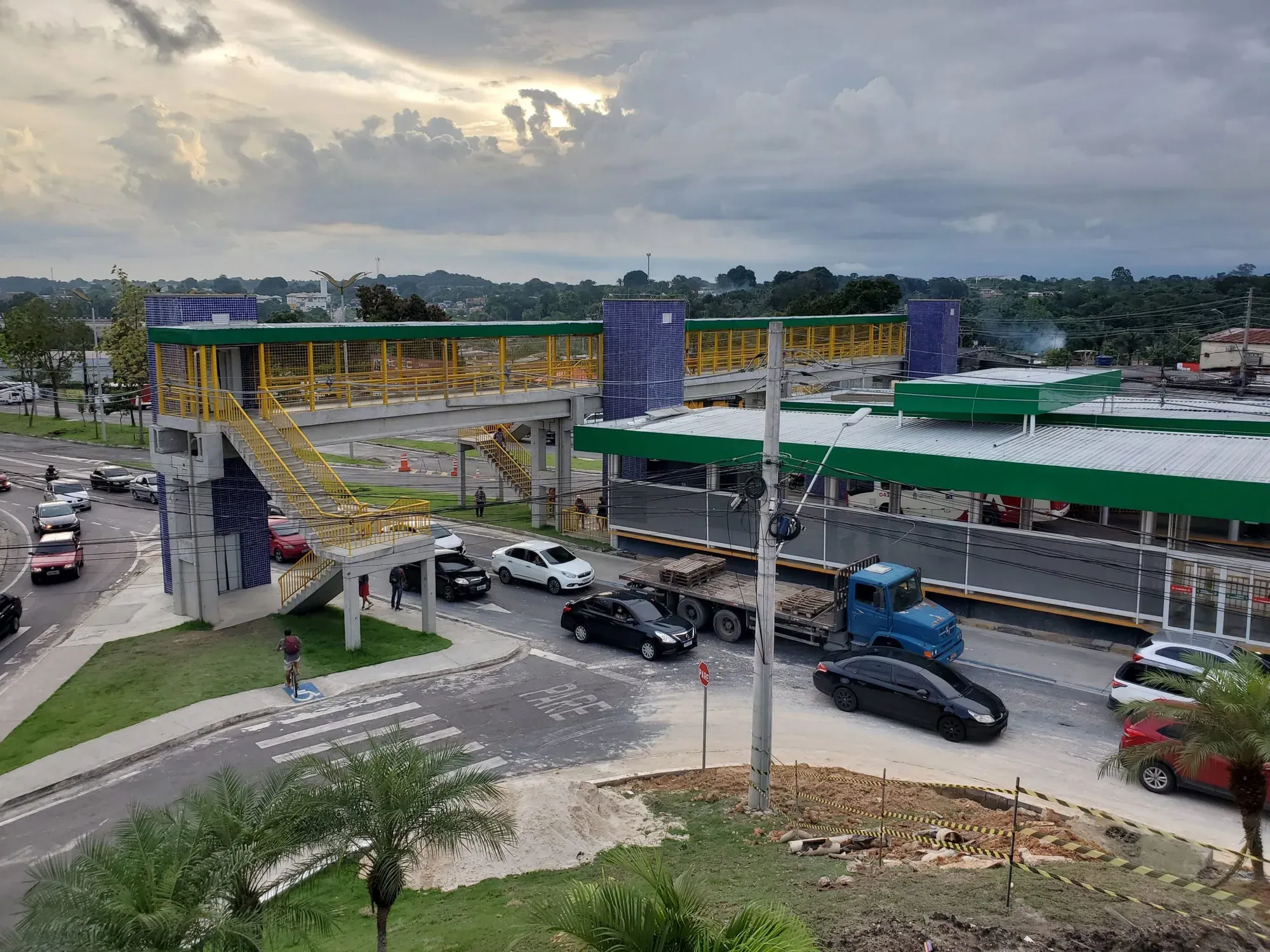 Estação E4 – Parque das Nações — registro fotográfico de obra — Manaus/AM — foto 2 de 6
