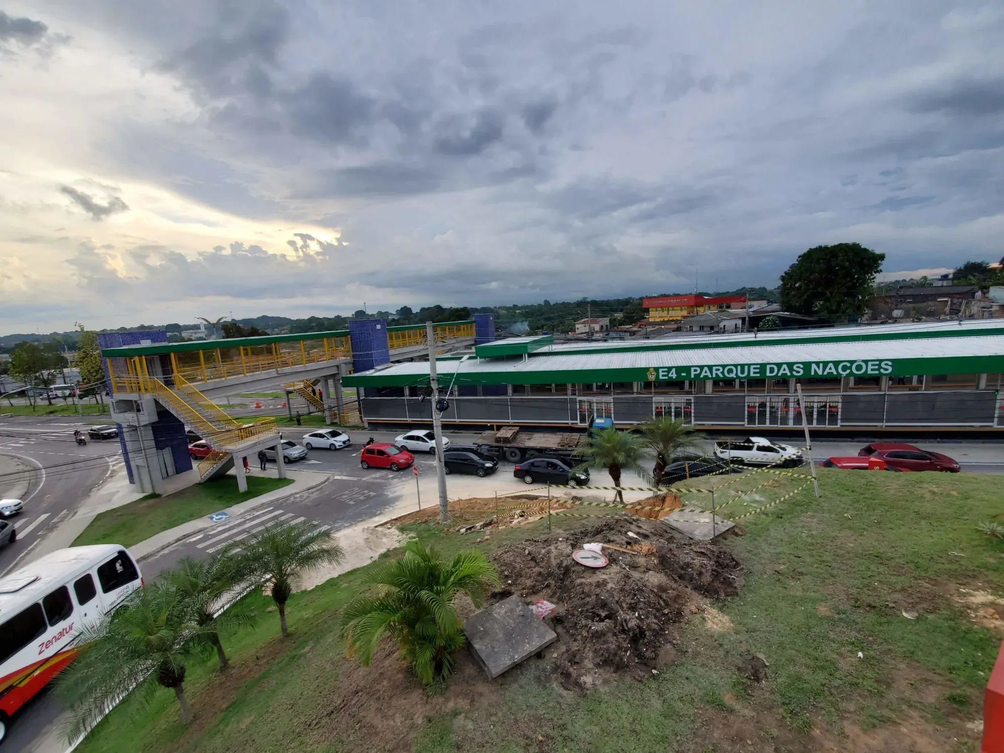 Estação E4 – Parque das Nações — registro fotográfico de obra — Manaus/AM — foto 4 de 6