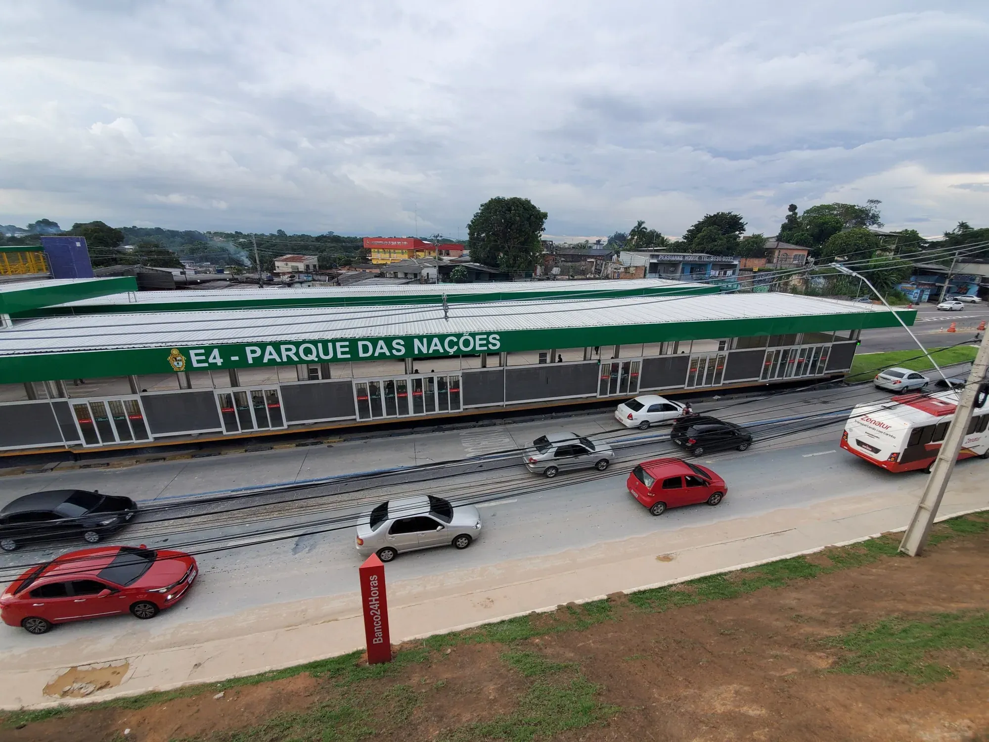 Estação E4 – Parque das Nações — registro fotográfico de obra — Manaus/AM — foto 5 de 6