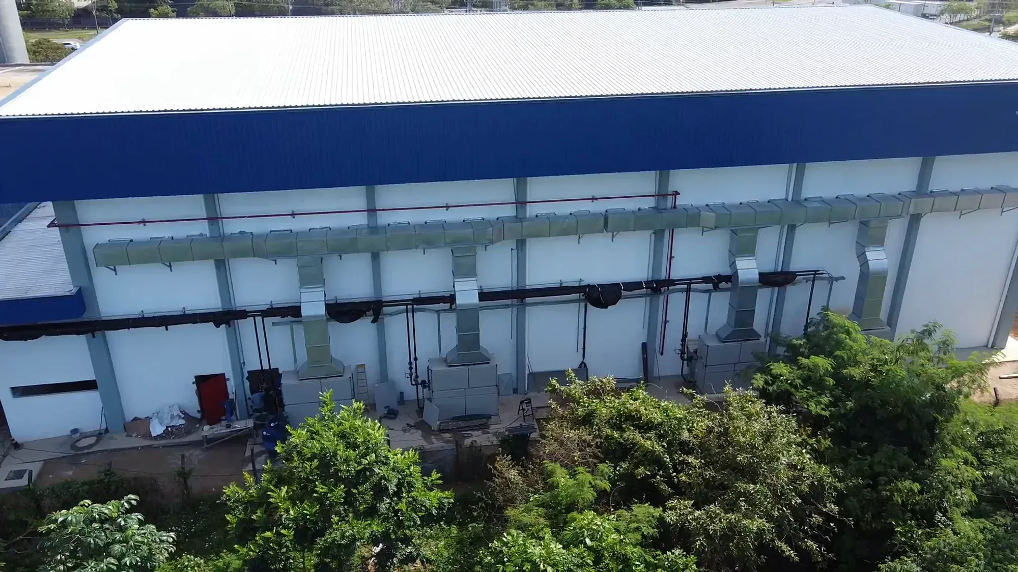 Ampliação de fábrica de plásticos — MM da Amazônia — vista aérea de drone — Manaus/AM — foto 5 de 9