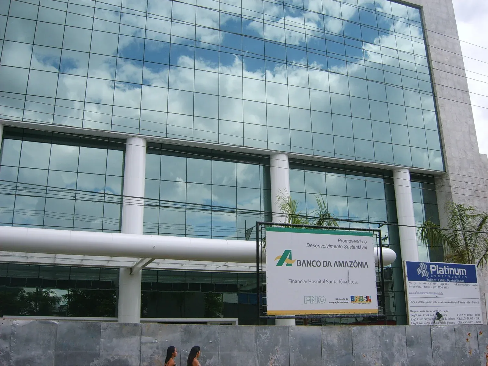 Hospital Santa Júlia — registro fotográfico de obra — Manaus/AM — foto 2 de 3