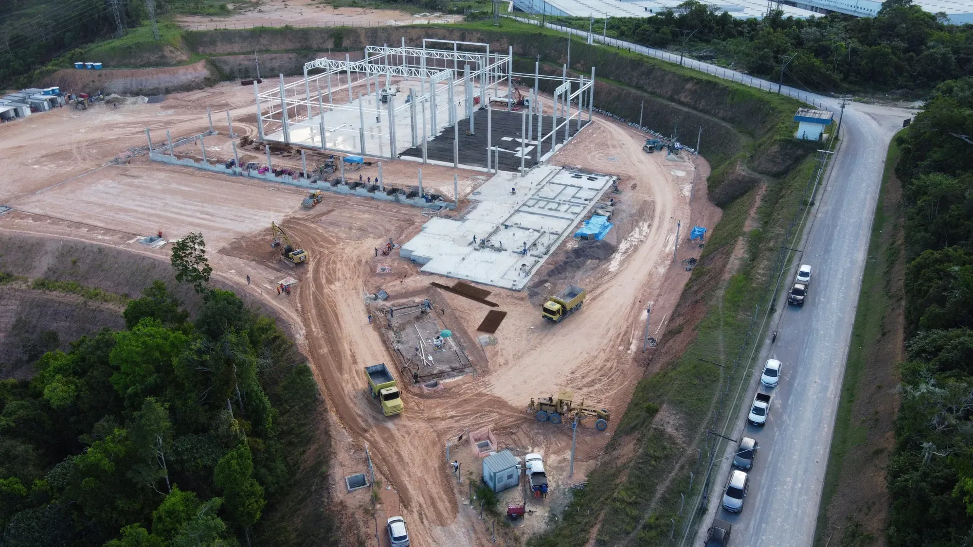 SuperFrio Logística Frigorificada — vista aérea de drone — Manaus/AM — foto 3 de 7