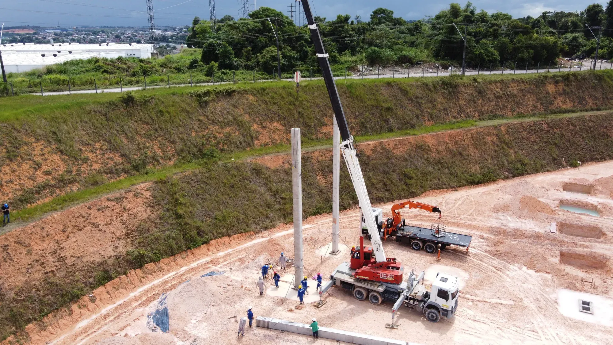 SuperFrio Logística Frigorificada — vista aérea de drone — Manaus/AM — foto 6 de 7